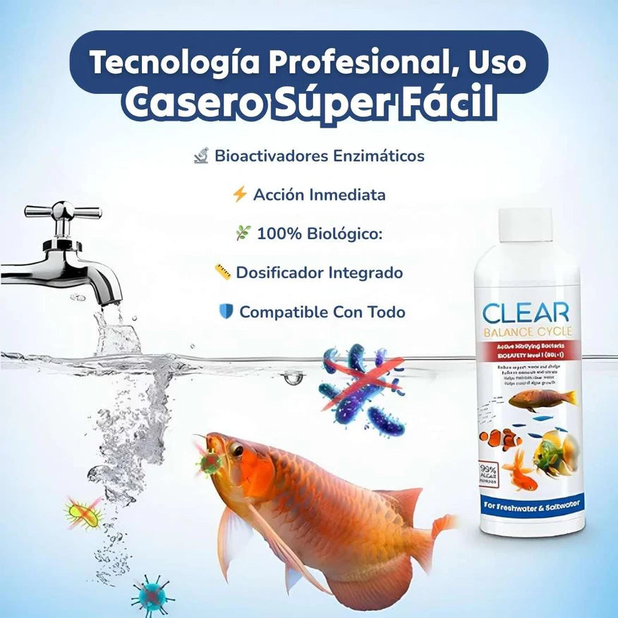 Limpiador potente de Agua para Acuario