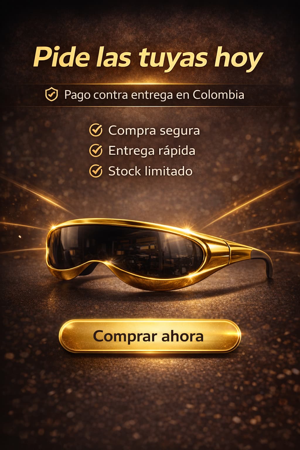 Quantux GoldShield – Gafas de Soldadura Premium
