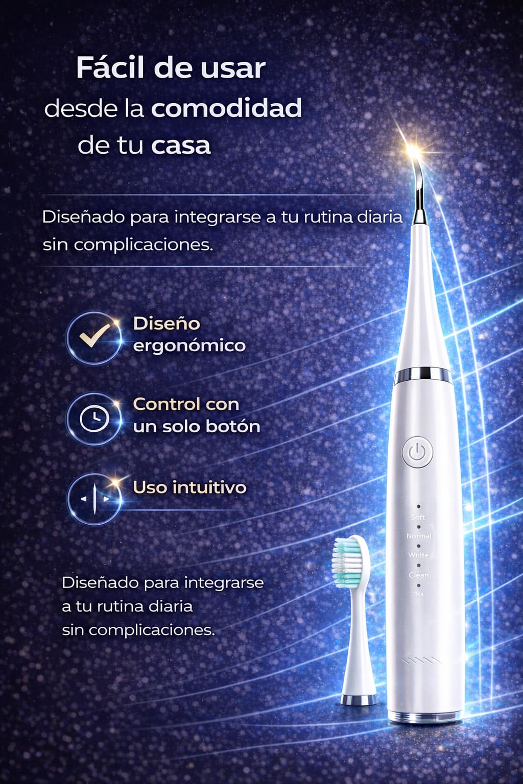 DentaPro Kit removedor de sarro y Limpieza Dental Avanzada en Casa