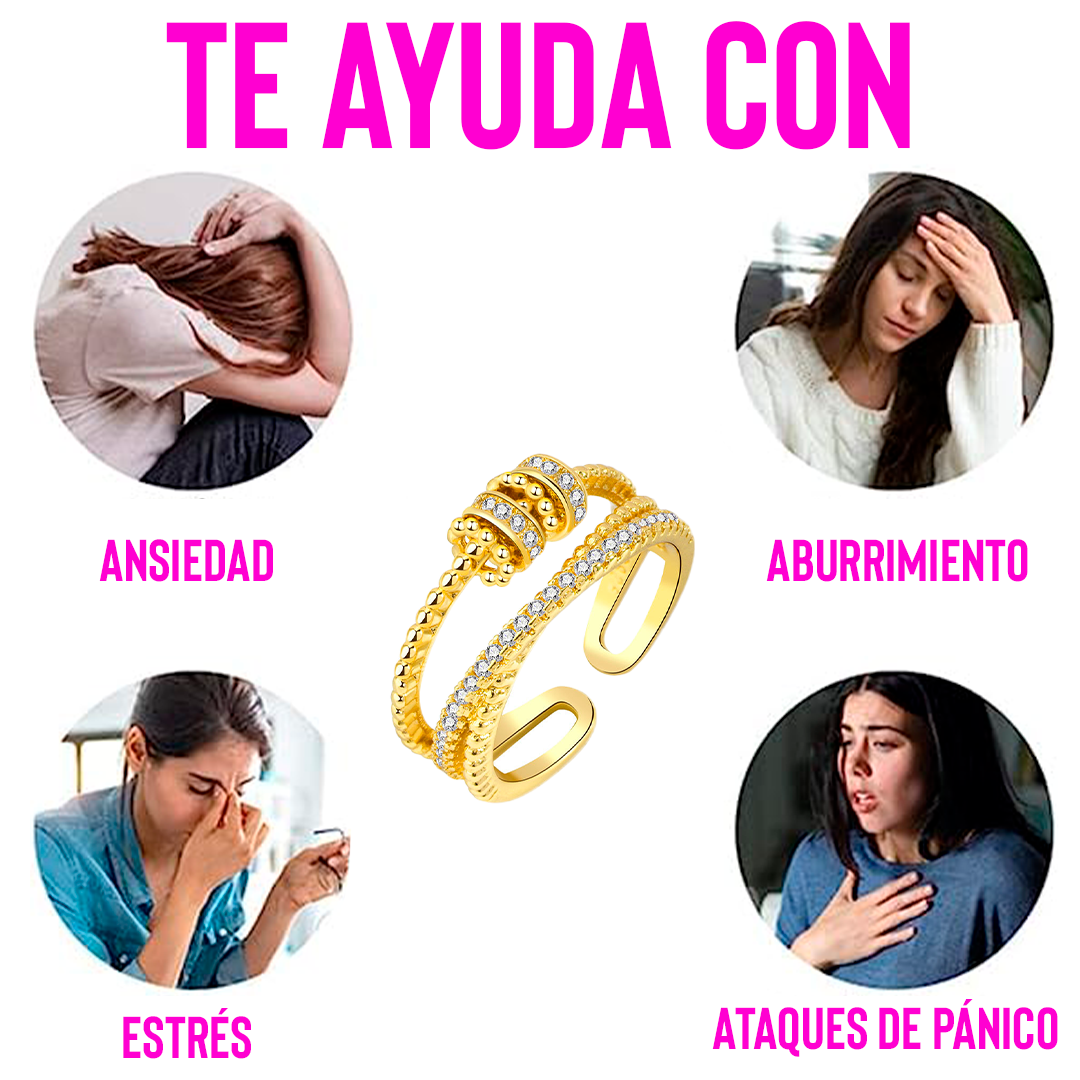 ANILLO SERENIDAD  ® – TU RECORDATORIO DIARIO PARA MANTENERTE EN CALMA🧘‍♂️