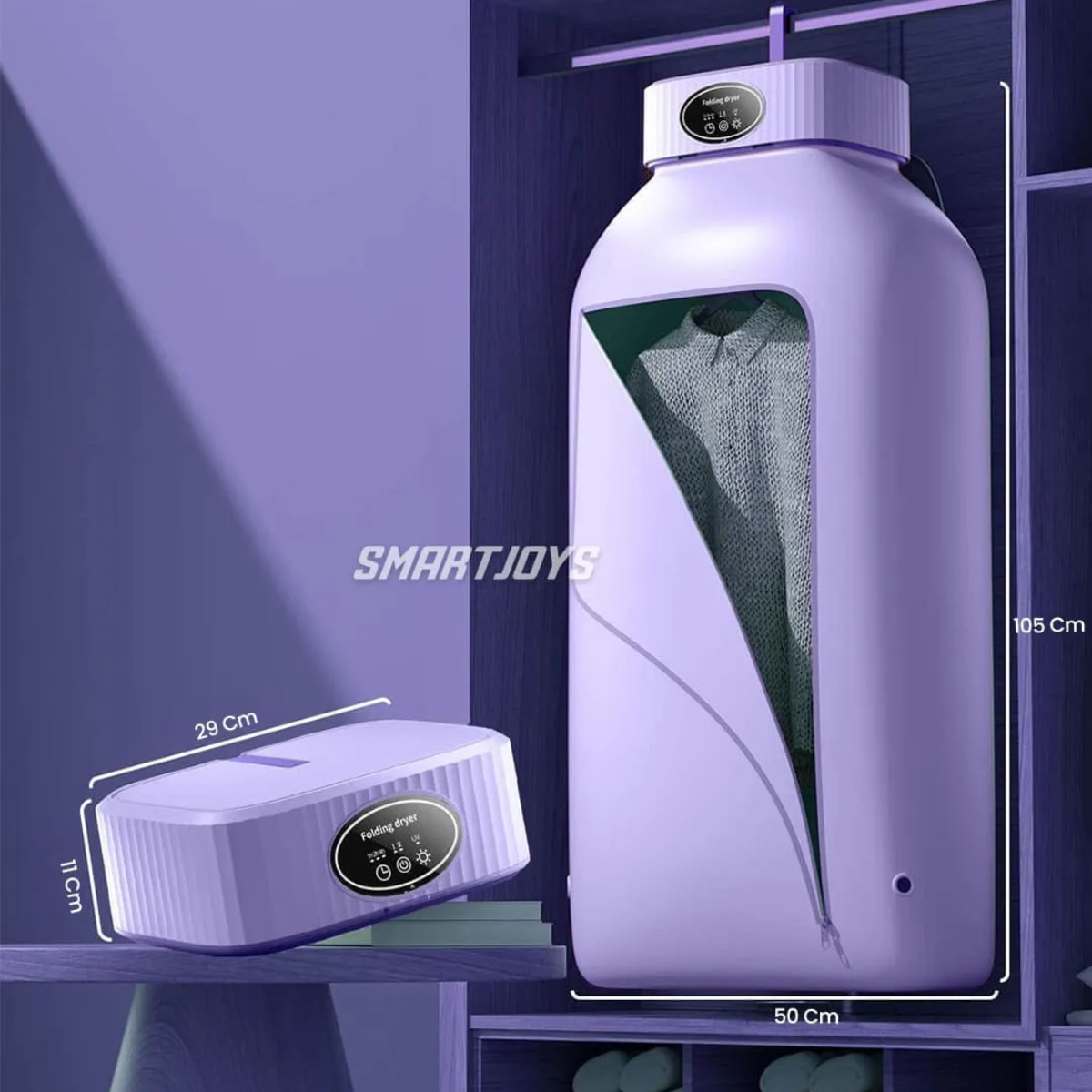 Secador UV Portátil - Ropa Seca y Libre de Bacterias👕 💨