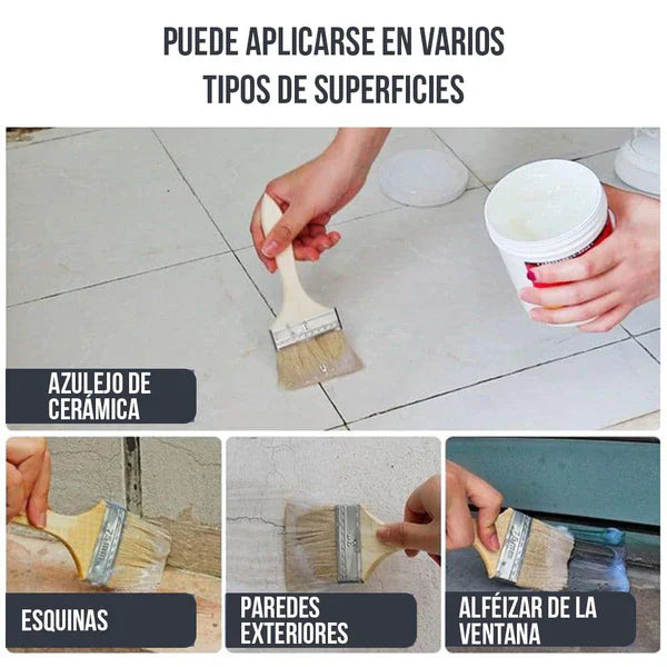 Sellador impermeabilizante-La solución definitiva contra goteras y humedad🛡️+Brocha de regalo🎁