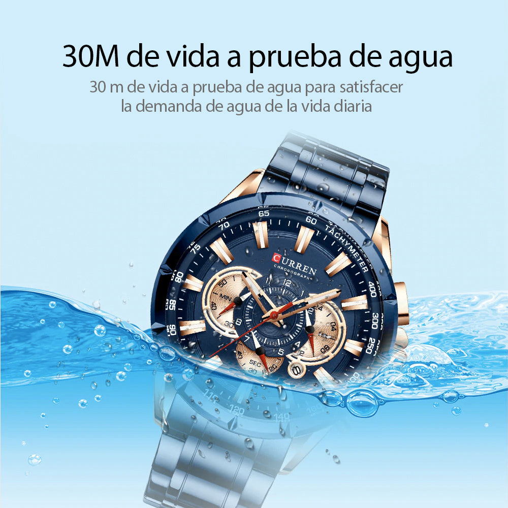 Reloj Curren 8363 Cuarzo Acero inoxidable-Estilo, y elegancia contigo