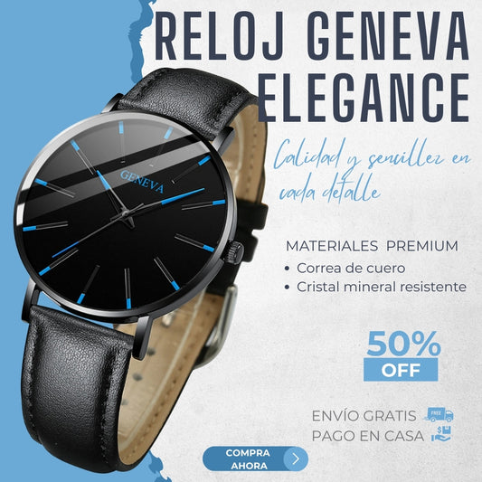 ⌚Reloj Geneva Elegance-Edición Limitada💎