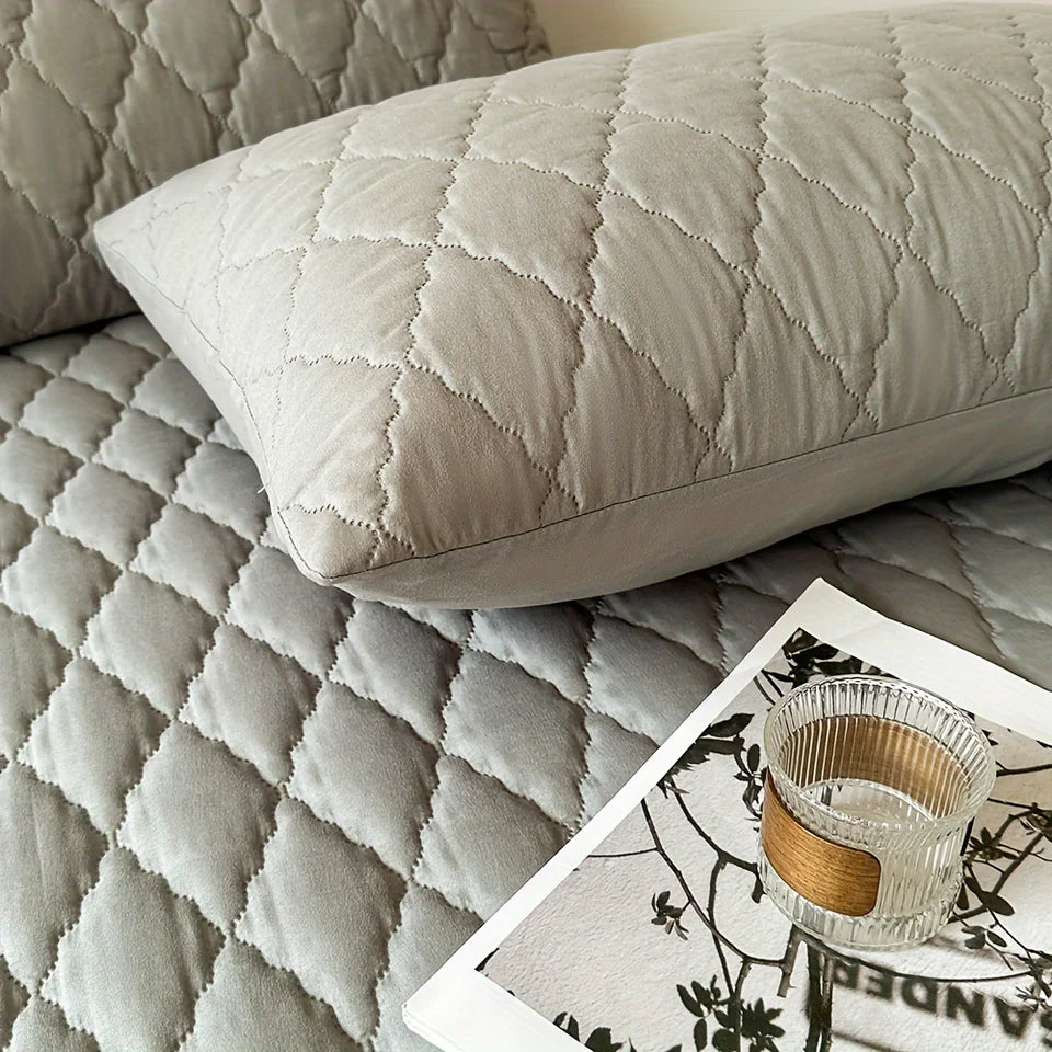 COMBO Protector de colchon IMPERMEABLE + 2 fundas protectoras de almohadas gratis🎁