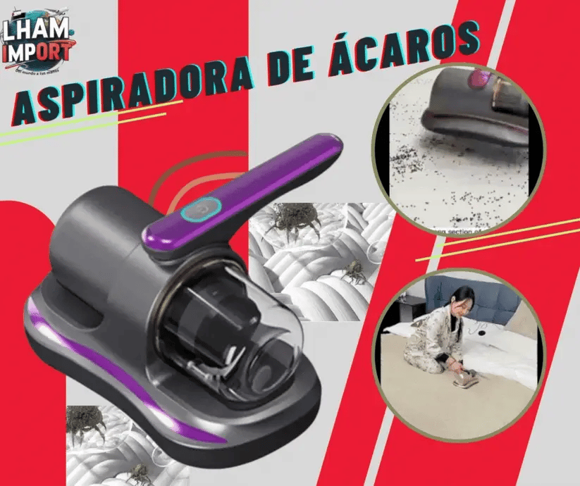 AcaroClean Pro —  la aspiradora que  elimina ácaros y suciedad profundamente