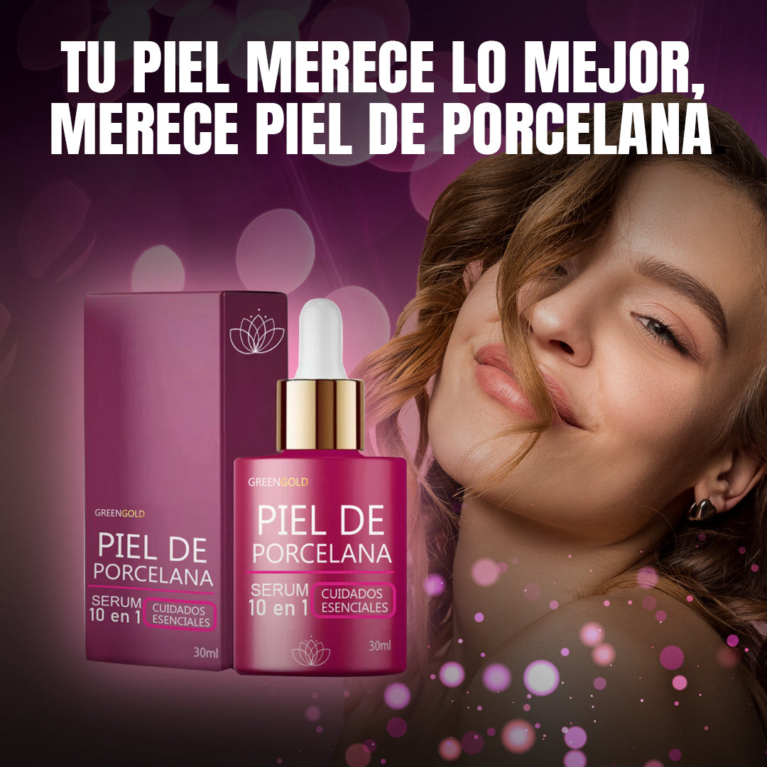 Piel de Porcelana Serum Glow - Tu piel, suave y radiante como porcelana💖