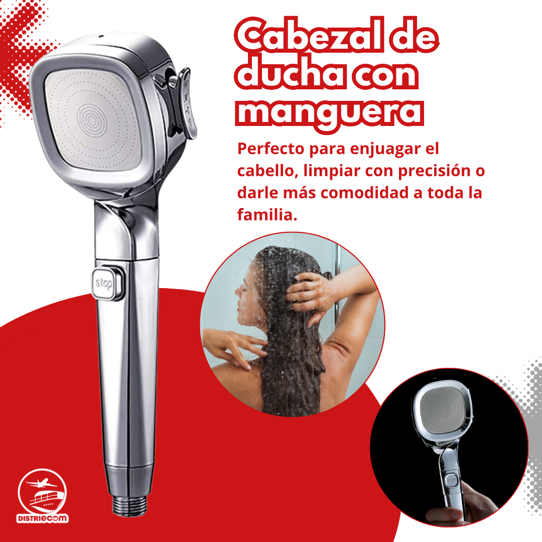MaxComfort™ Cabezal de Ducha con Manguera Flexible y Filtro de regalo 🎁