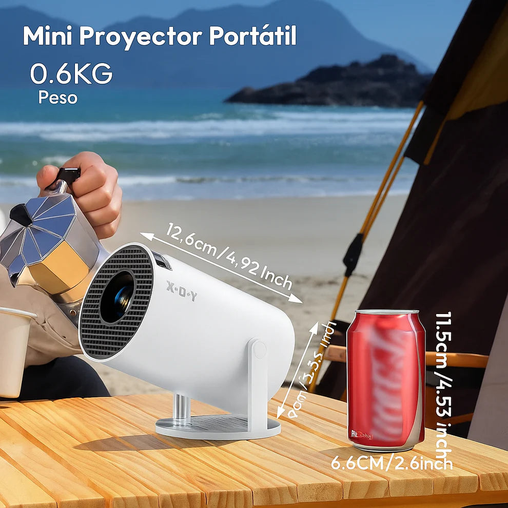 🎬 VIVE EL CINE EN CASA: NOCHES ÚNICAS CON TU PROYECTOR FULL HD HY300 PRO