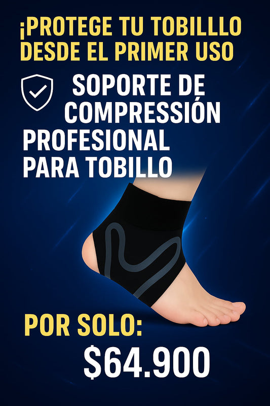 Soporte de Compresión Profesional para Tobillo-Oferta por tiempo limitado ⏳