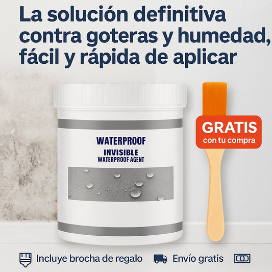 Sellador impermeabilizante-La solución definitiva contra goteras y humedad🛡️+Brocha de regalo🎁