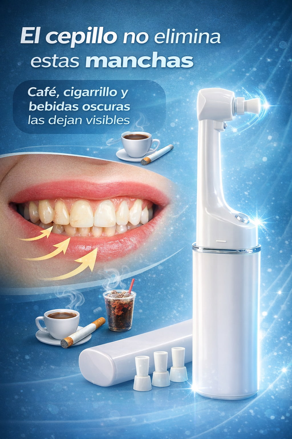 PULIDOR  DENTAL QUITA MANCHAS  SMILE 360°