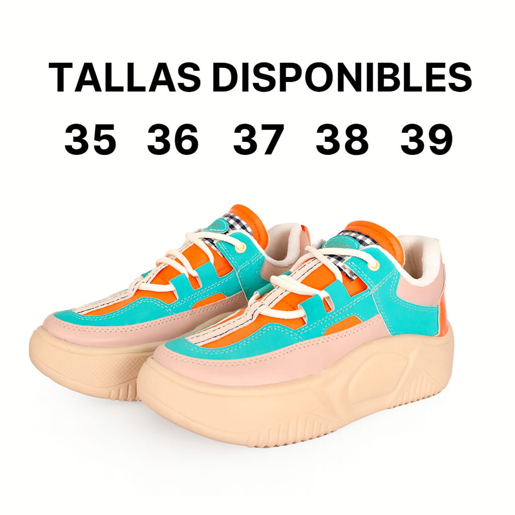 🌟Tenis Love Sneacker® Estilo urbano con altura y comodidad
