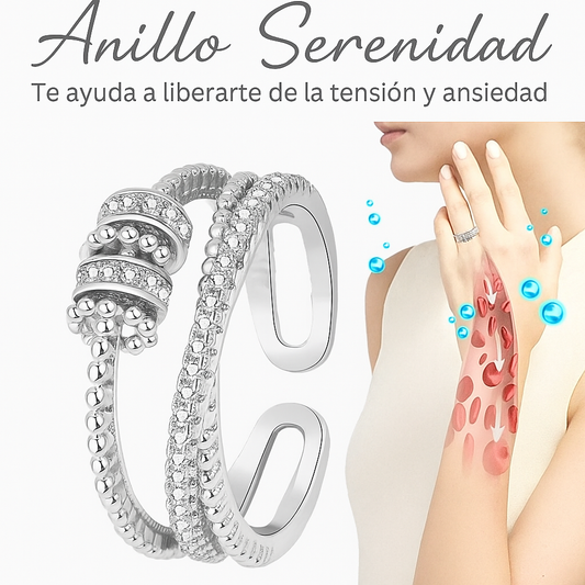 ANILLO SERENIDAD  ® – TU RECORDATORIO DIARIO PARA MANTENERTE EN CALMA🧘‍♂️