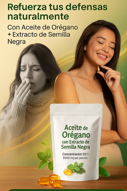 ACEITE DE OREGANO EN CAPSULSAS- OFERTA LIMITADA