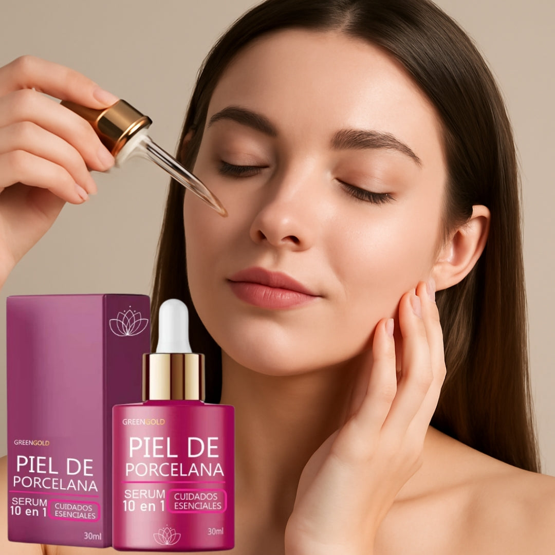 Piel de Porcelana Serum Glow - Tu piel, suave y radiante como porcelana💖