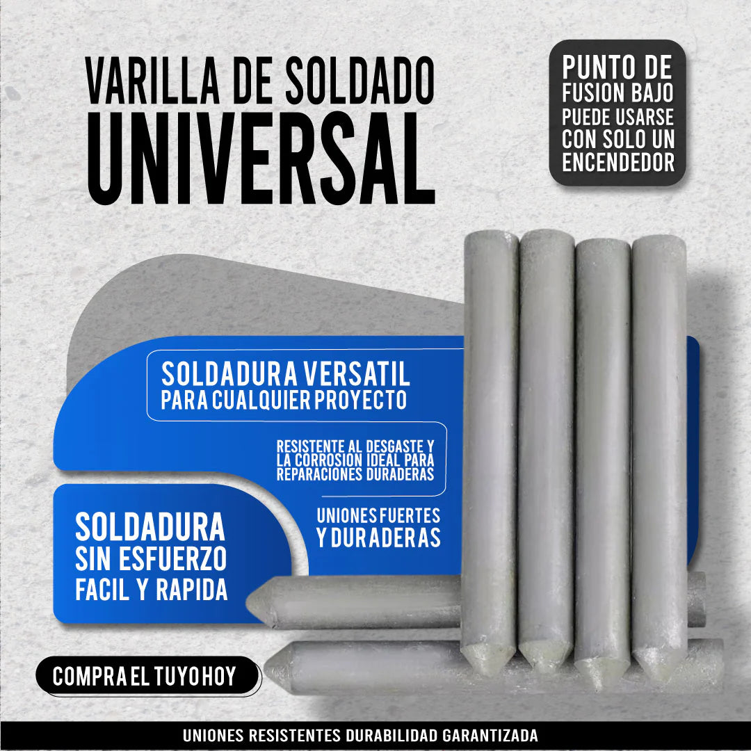 Varilla FusionFix™ – Soldadura sin máquina en segundos
