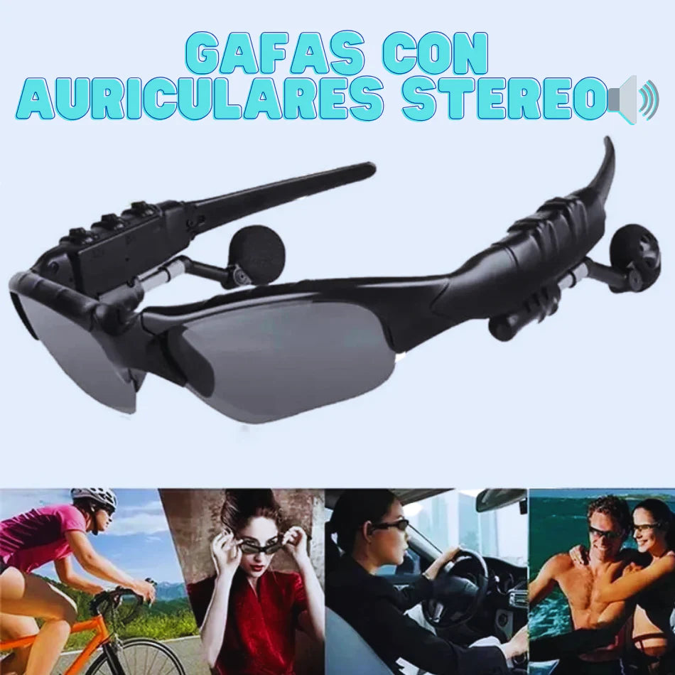 Gafas inteligentes 🎧 con Música, llamadas y protección solar UV en unas gafas ligeras y con estilo.