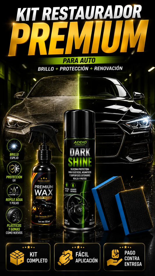 Combo premiun - Renueva y da brillo a tu auto