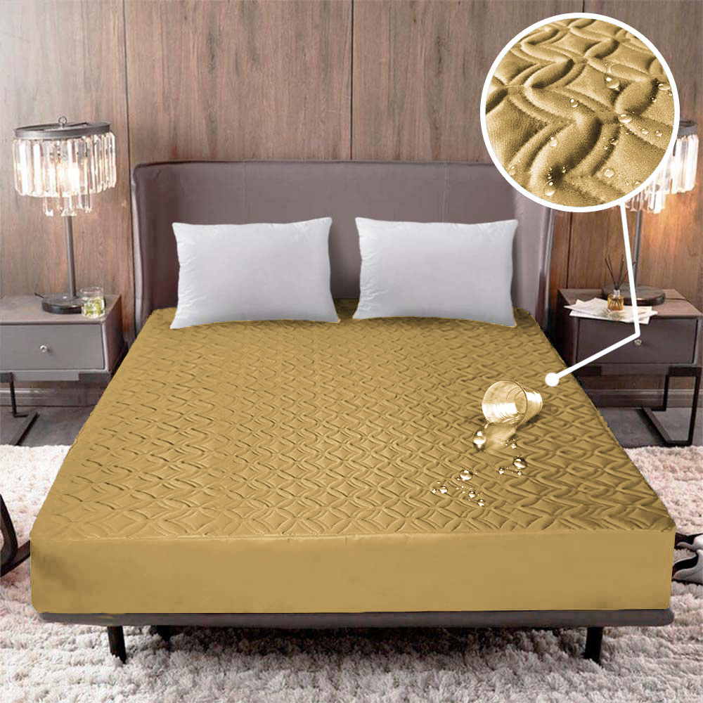 COMBO Protector de colchon IMPERMEABLE + 2 fundas protectoras de almohadas gratis🎁