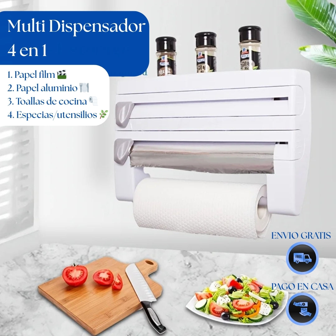 Multi Dispensador 4 en 1🧻🫙