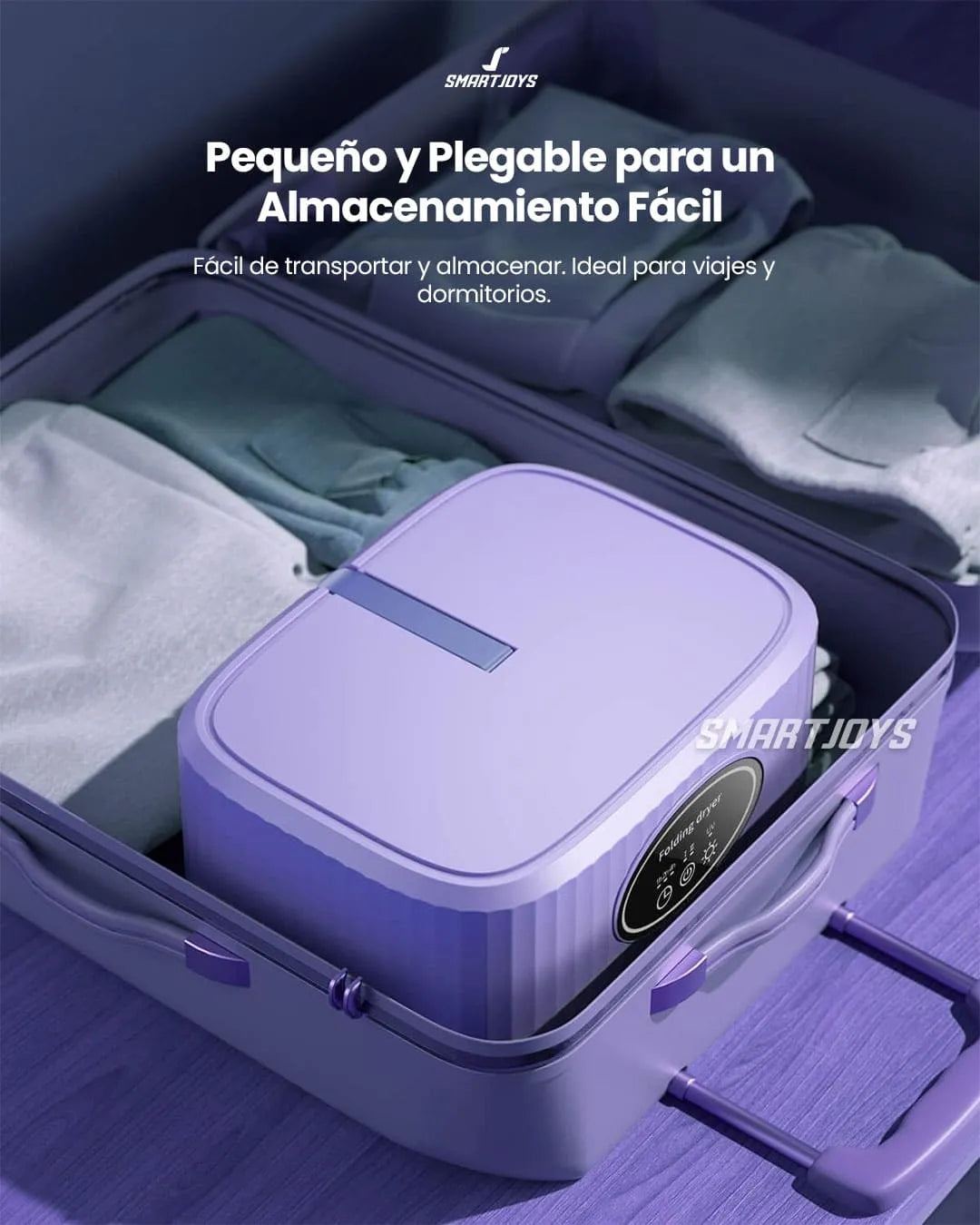 Secador UV Portátil - Ropa Seca y Libre de Bacterias👕 💨