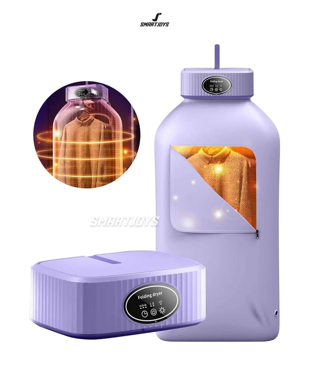 Secador UV Portátil - Ropa Seca y Libre de Bacterias👕 💨