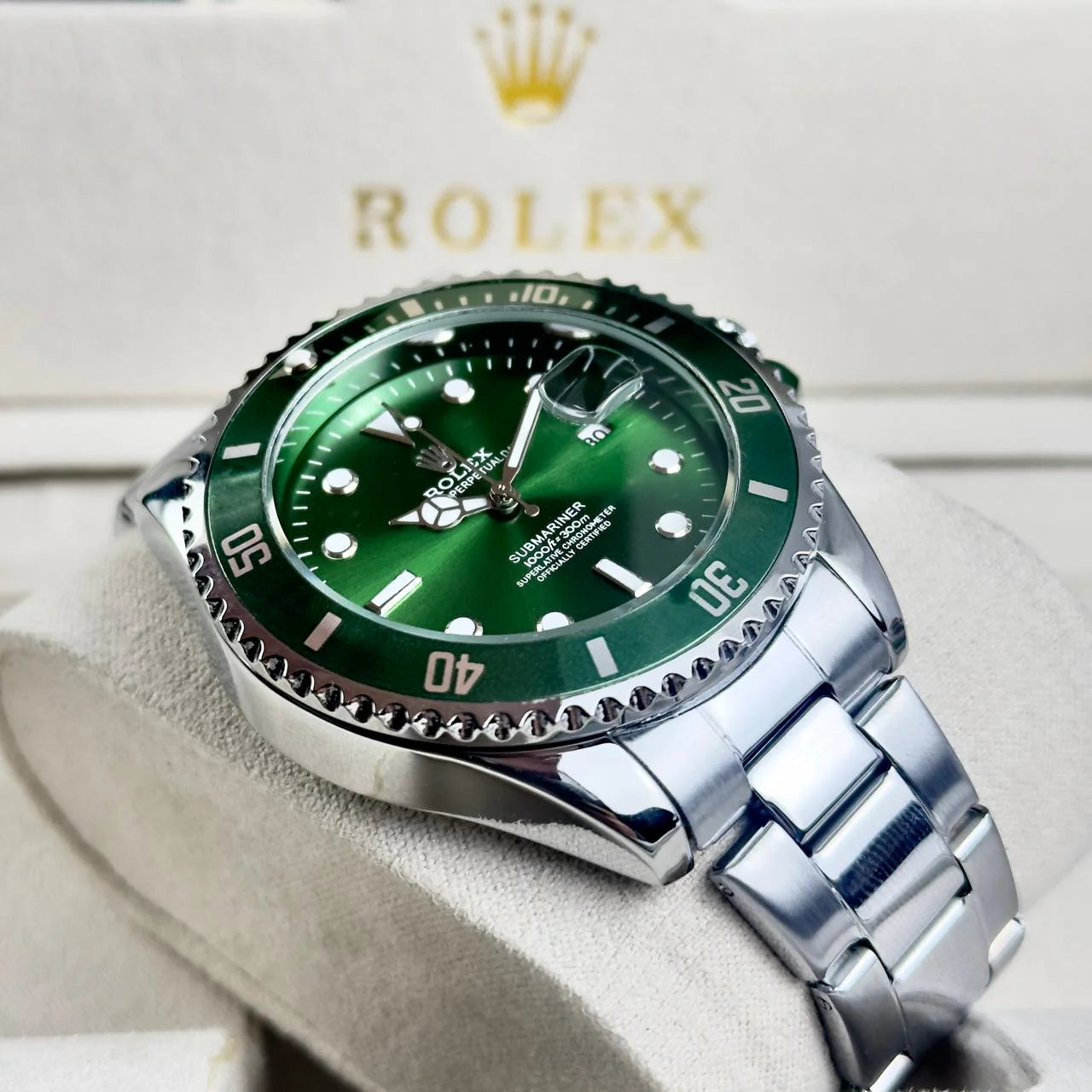 Reloj Rolex Submariner y de regalo🎁 Gafas Ray-Ban de lujo