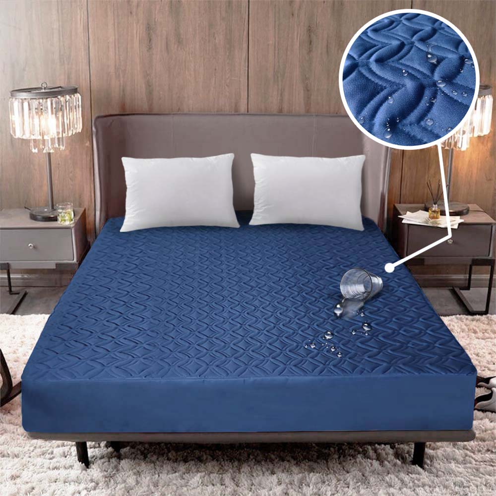 COMBO Protector de colchon IMPERMEABLE + 2 fundas protectoras de almohadas gratis🎁