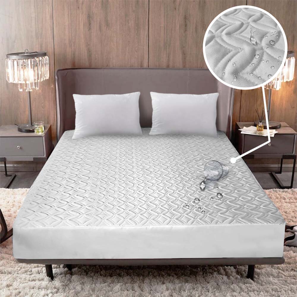 COMBO Protector de colchon IMPERMEABLE + 2 fundas protectoras de almohadas gratis🎁