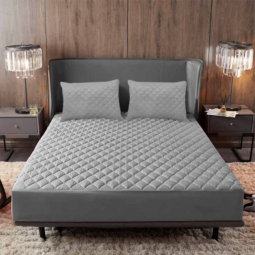 Forro Protector antifluidos para colchon  🛏️ y Lleva gratis🎁 2 Fundas protectoras de almohada