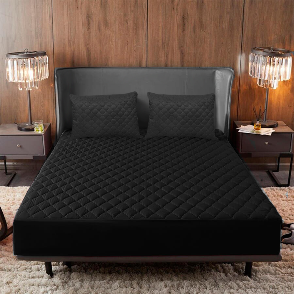 Forro Protector antifluidos para colchon  🛏️ y Lleva gratis🎁 2 Fundas protectoras de almohada