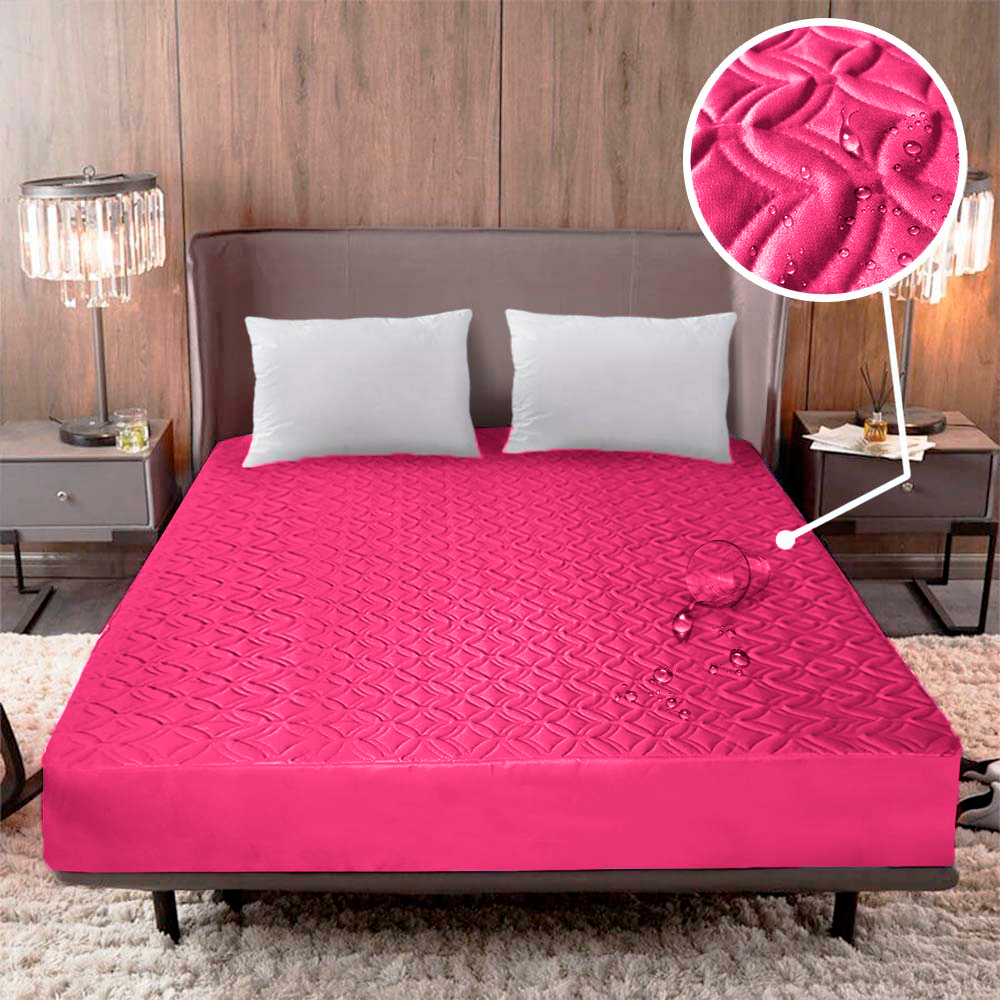 COMBO Protector de colchon IMPERMEABLE + 2 fundas protectoras de almohadas gratis🎁