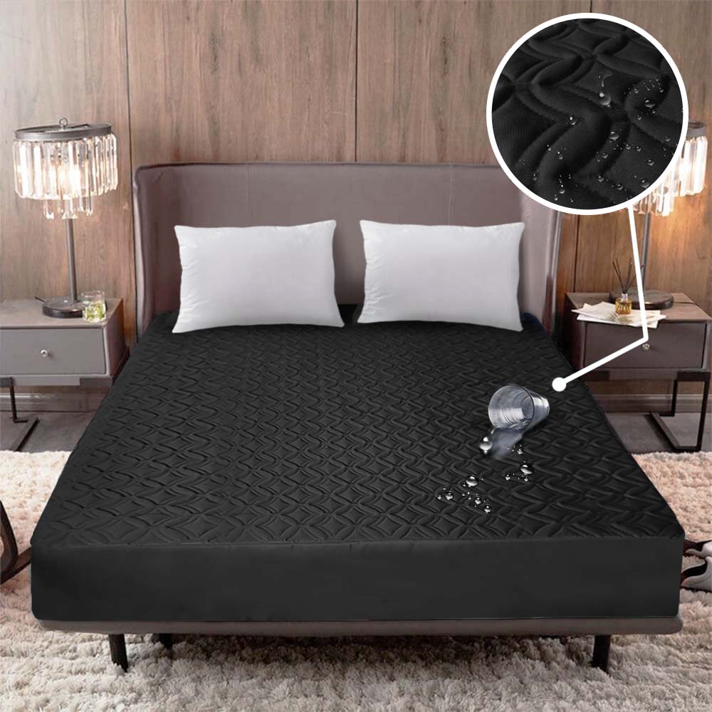 COMBO Protector de colchon IMPERMEABLE + 2 fundas protectoras de almohadas gratis🎁